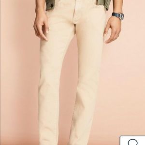 Brooks Brothers MEN’s Khaki Red Fleece Pants